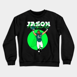 Jason Kelce Philadelphia eagles Crewneck Sweatshirt